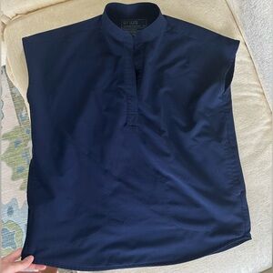 Figs Navy Rafaela Scrub top XS